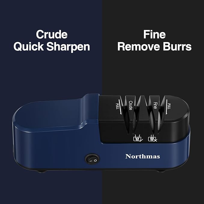 Northmas Knife Sharpener, Professional Electric Knife Sharpener - Image 3