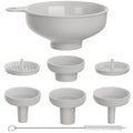 Pisol Wide Mouth Versatile Funnel, Canning Funnels by Pisol