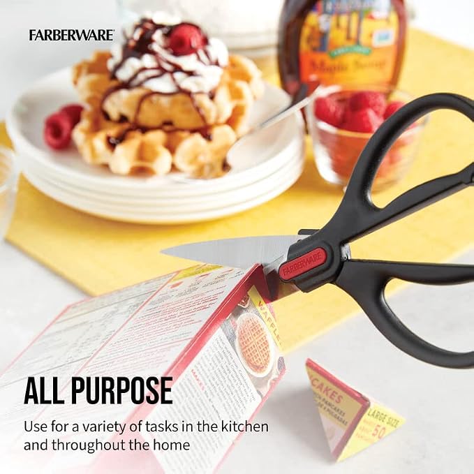 Farberware Self-Sharpening Stainless Steel All-Purpose Shears - Image 7