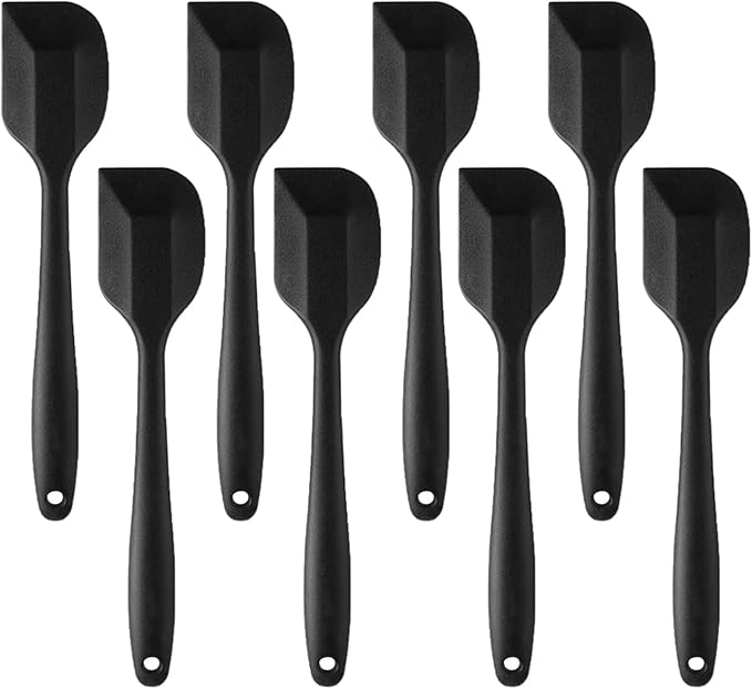 8 Pieces Silicone Spatula, 8.5 inch Non-stick Spatulas - Image 8