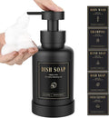 Luxspire Foaming Soap Dispenser, Glass Foam Pump Soap Dispenser, Non-Slip Hand by Luxspire