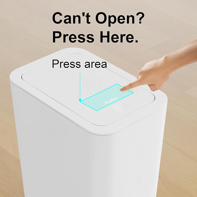 N. NETDOT 3 Pack Small Trash Can - Image 7