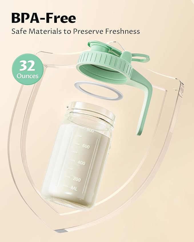 2-Pack 32oz Breast Milk Pitcher - Image 2