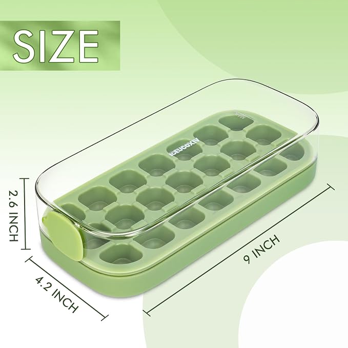 Ice Cube Tray, Easy Release Ice Mold - Image 3