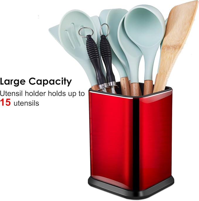 RedCall Stainless Steel Kitchen Utensil Holder - Image 2