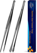 JETKONG 2 Pcs 12-Inch Kitchen Tweezers Tongs by JETKONG