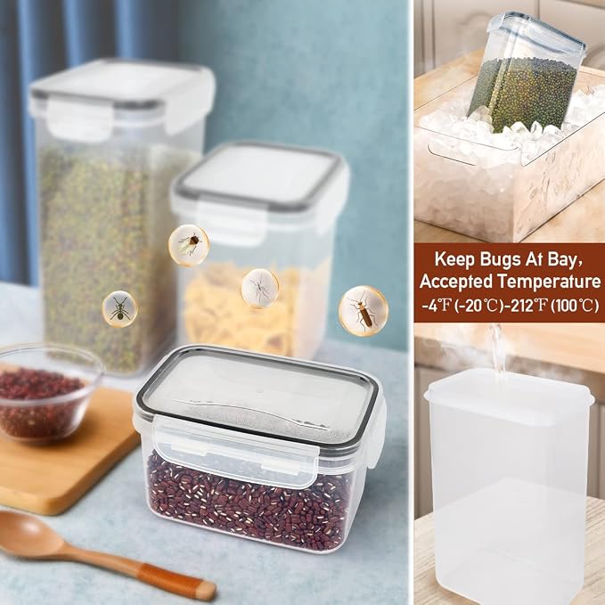 JUJOJB 64 PCS Airtight Food Storage Containers - Image 4