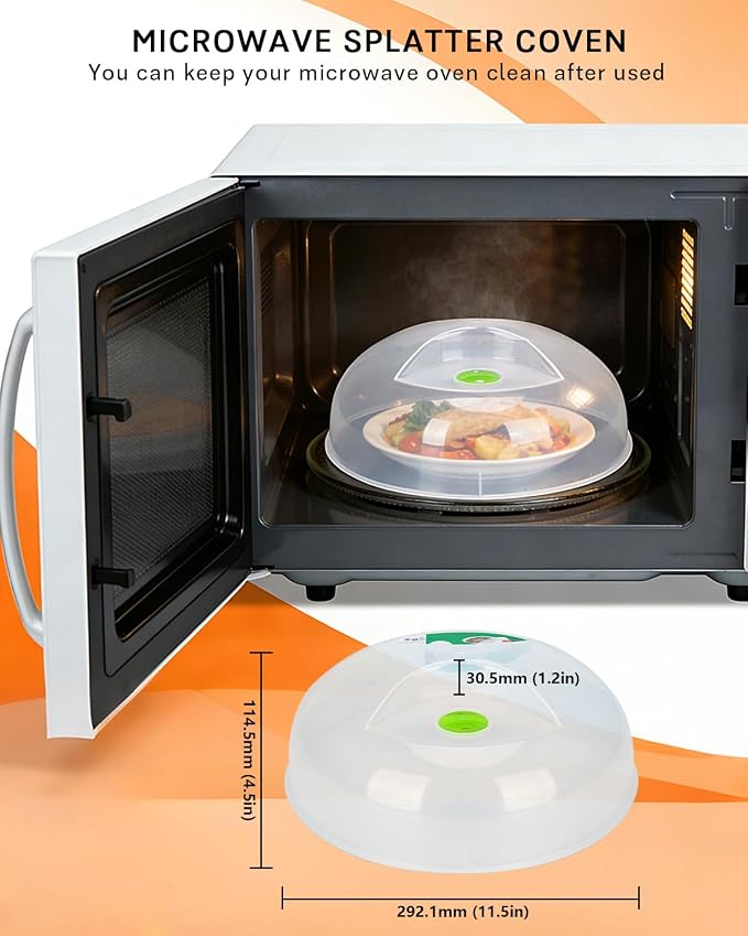Microwave Splatter Cover, Microwave Cover - Image 3