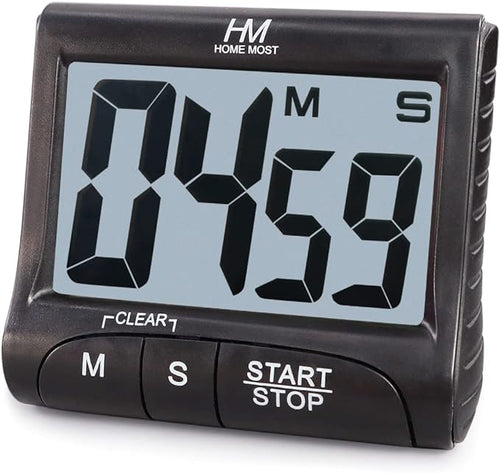 3" Large Display Kitchen Timer by HomeMost