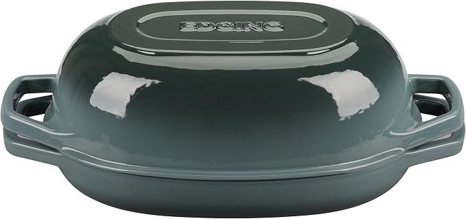 EDGING CASTING Enameled Cast Iron Oval Dutch Oven Pot - Image 7