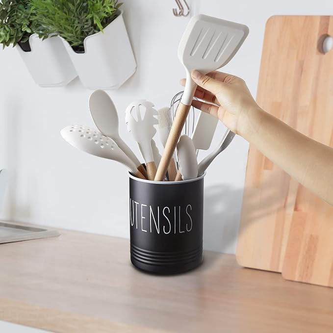 Kitchen Utensil Holder, 6.7" Utensil Holder - Image 7