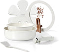 CAROTE Ceramic Pots and Pans Set Non Stick, Nonstick Kitchen Cookware Sets by CAROTE
