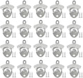 ANSLYQA 20 Pack Bottle Opener Wall Mounted, Vintage Beer Bottle Opener by ANSLYQA