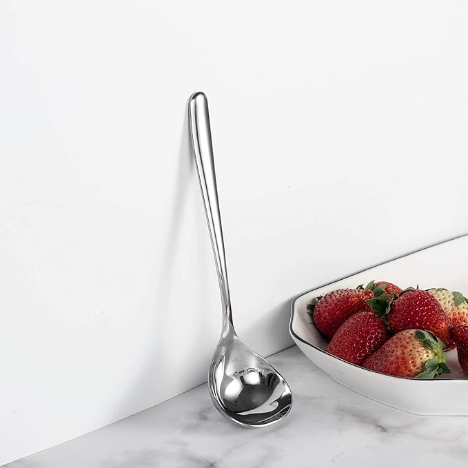 IMEEA 8-Inch Stainless Steel Sauce Ladle - Image 6