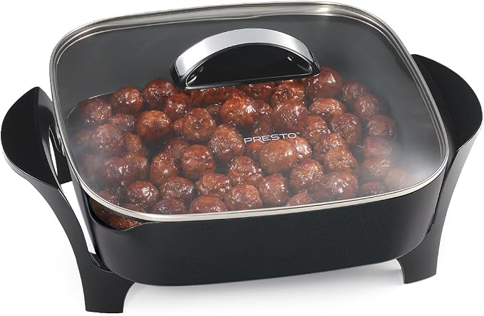 Presto 07117 12" Electric Skillet - Image 3