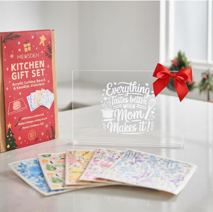 Mom Gifts Set from Daughter Son by MEWSDEN