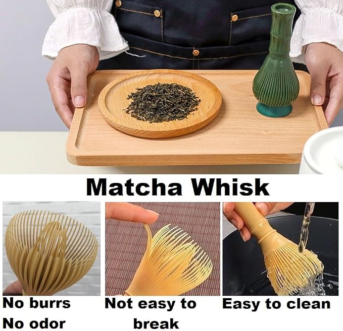 Matcha Whisk, PP Resin Matcha Stirrer, Traditional Handcrafted Japanese Matcha - Image 5