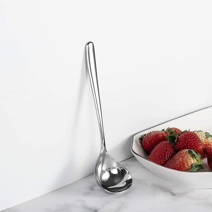 IMEEA 8-Inch Stainless Steel Sauce Ladle - Image 6