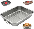 Stainless Steel Roasting Pan by Unknown