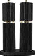 Wooden Salt and Pepper Grinder Set by UNIOVC