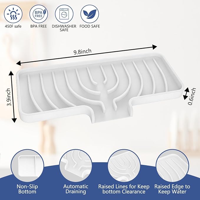 Silicone Sponge Holder for Kitchen Sink - Image 2