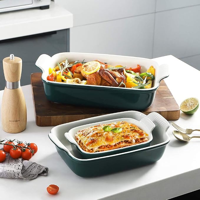 Sweejar Baking Pans Set, Ceramic 9x13 Baking Dish - Image 5