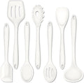 P&P CHEF Silicone Cooking Utensils Set of 7, Heat-proof Kitchen Utensils Set by PPCHEF