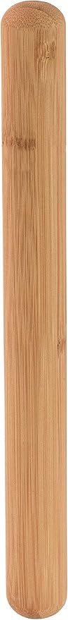 Helen's Asian Kitchen Dumpling Rolling Pin 10-Inches Natural Bamboo - Image 2