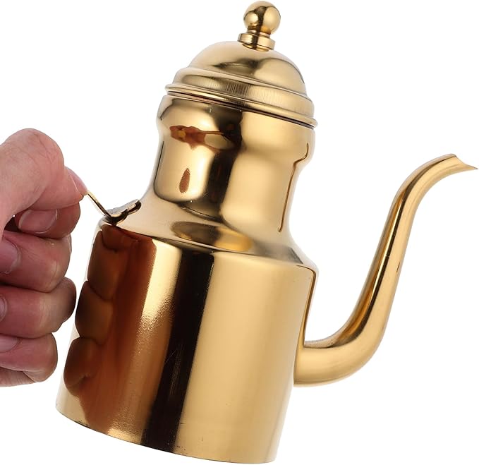Garneck Gold Olive Oil Dispenser Bottle - Image 9