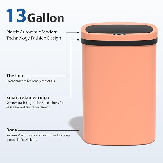13 Gallon/50 L Kitchen Trash Can - Image 5