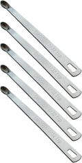 5PCS 1/32 Teaspoon Single Tiny Measuring Spoon, Small Individual Stainless by BERYLER