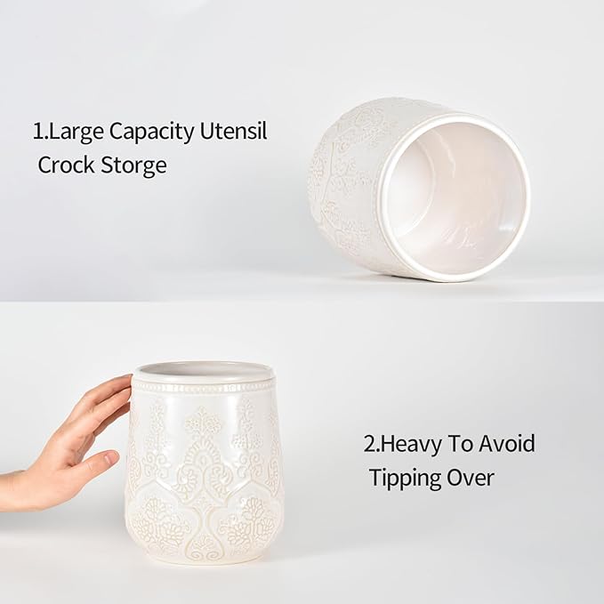 Utensil Holder, Large Kitchen Utensil Holder - Image 6