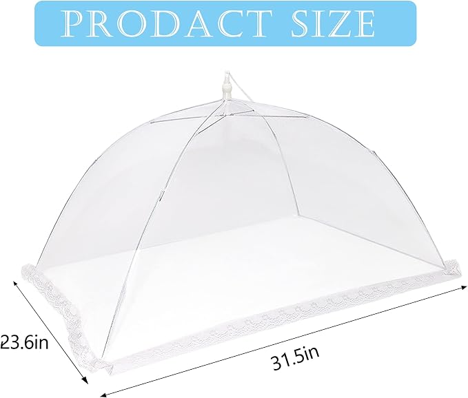 2 PCS Extra Large Food Covers Nets - Image 2