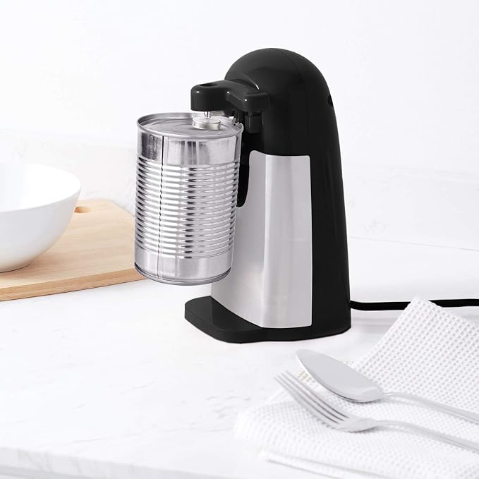 Amazon Basics 3-In-1 Electric Can Opener, Bottle Opener and Knife Sharpener - Image 6