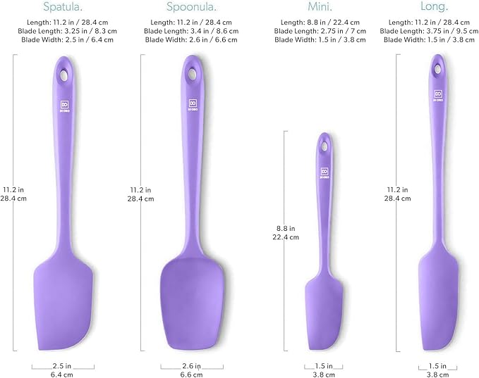 DI ORO Silicone Spatula Set - Image 5