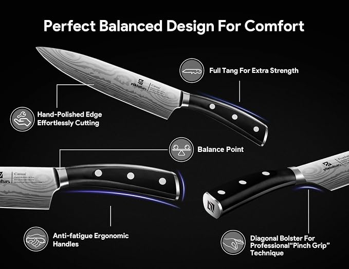 Piklohas Knife Sets for Kitchen - Image 3