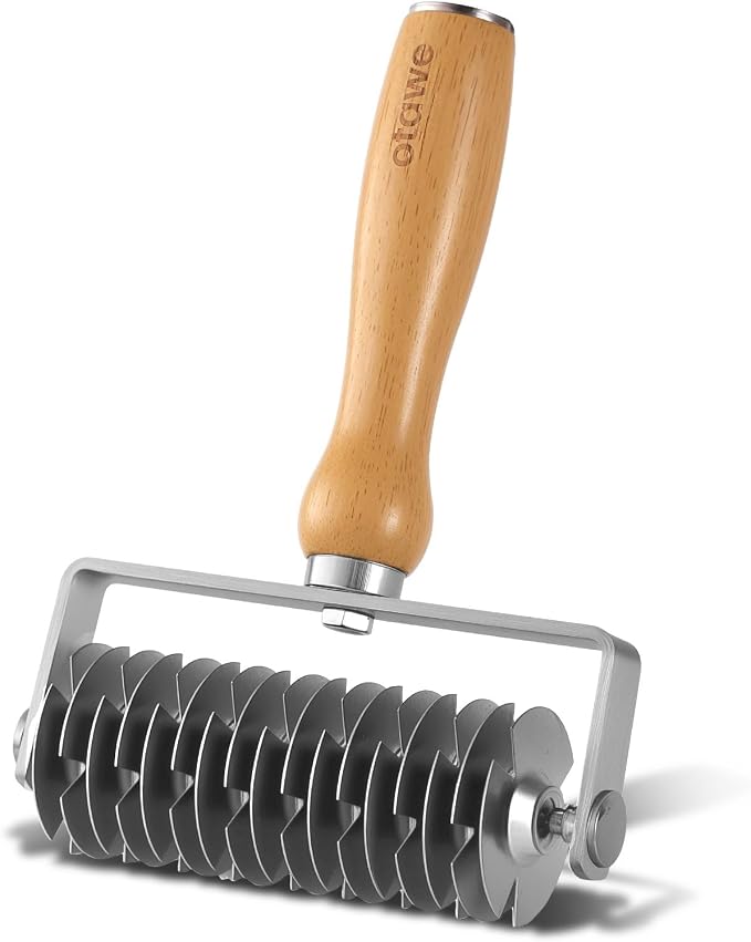 Lattice Pastry Cutter – Stainless Steel Roller Cutter by Unknown
