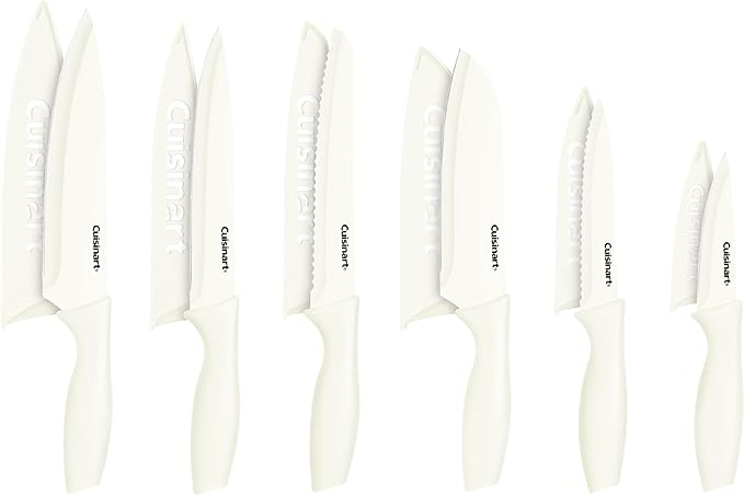 Cuisinart Knife Set, Lightweight, Stainless Steel, Durable & Dishwasher Safe by Cuisinart