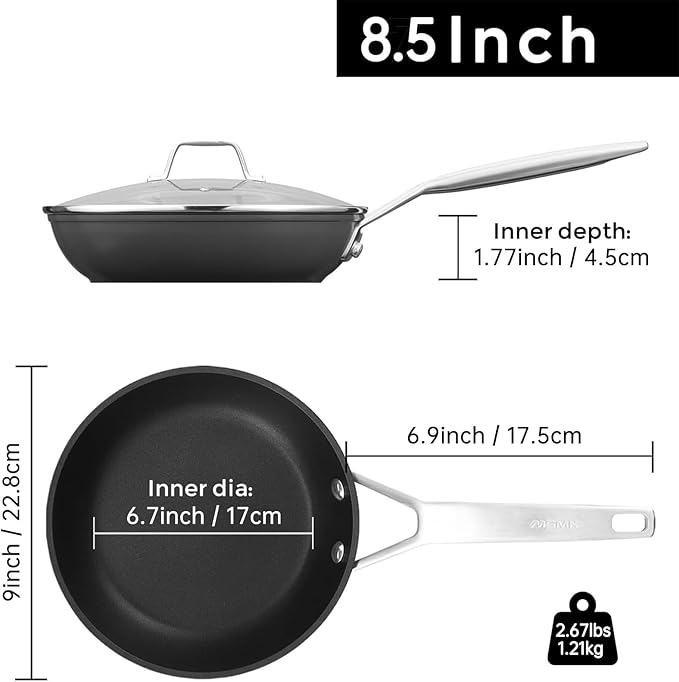MsMk 8 1/2 Inch Small Egg Pan - Image 5