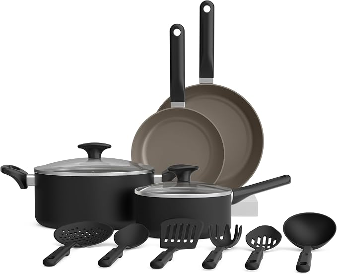 bella 12 Piece Cookware Set by bella