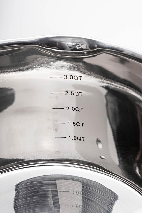 David Burke Gourmet Pro Stature Stainless Steel 4-Qt Sauce pot - Image 4