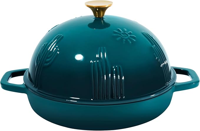 Flavehc Bread Oven Cast Iron Bread Dutch Oven by FLAVEHC