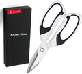 All-Purpose Kitchen Shears, Sharp Stainless Steel Kitchen Scissors by TooWoom