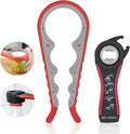 Jar Opener, 5 in 1 Multi Function Can Opener Bottle Opener Kit by Unknown