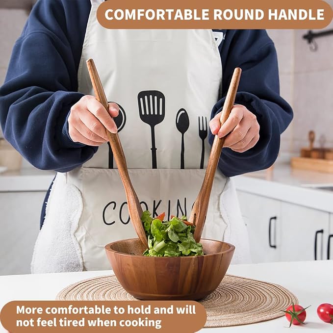 Delicate Wooden Utensils For Cooking, Wood Kitchen Utensils Cooking Tools - Image 4
