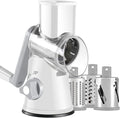 Rotary Cheese Grater with Handle, Kitchen Speed Hand Crank Vegetable Slicer by Ancevsk