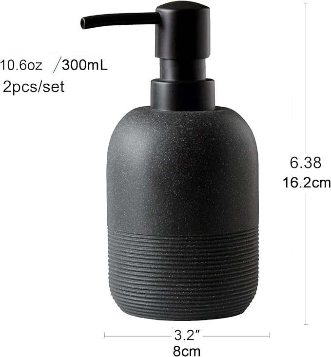 GalDal Matte Black Soap Dispenser Sets - Image 7