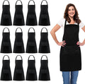 Jubatus 12 Pack 100% Cotton Aprons Bulk by Jubatus
