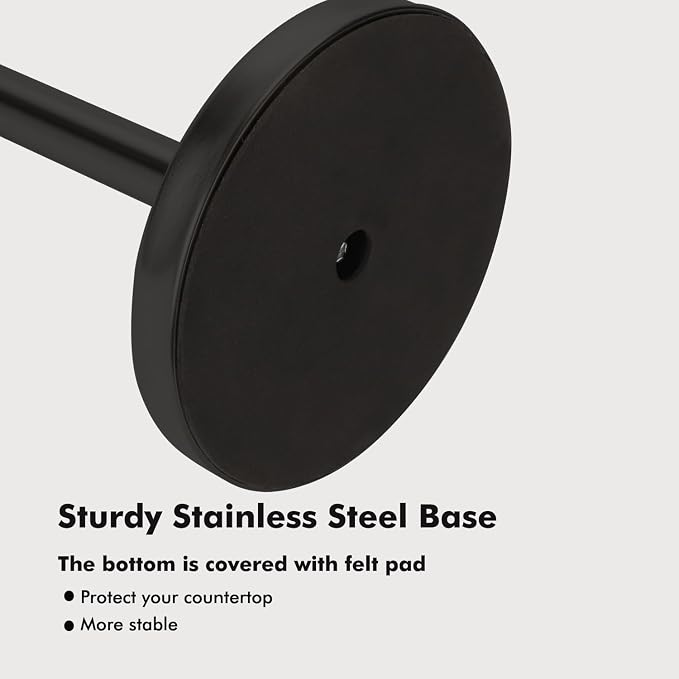 Paper Towel Holder Countertop, Standing Paper Towel Roll Holder - Image 5