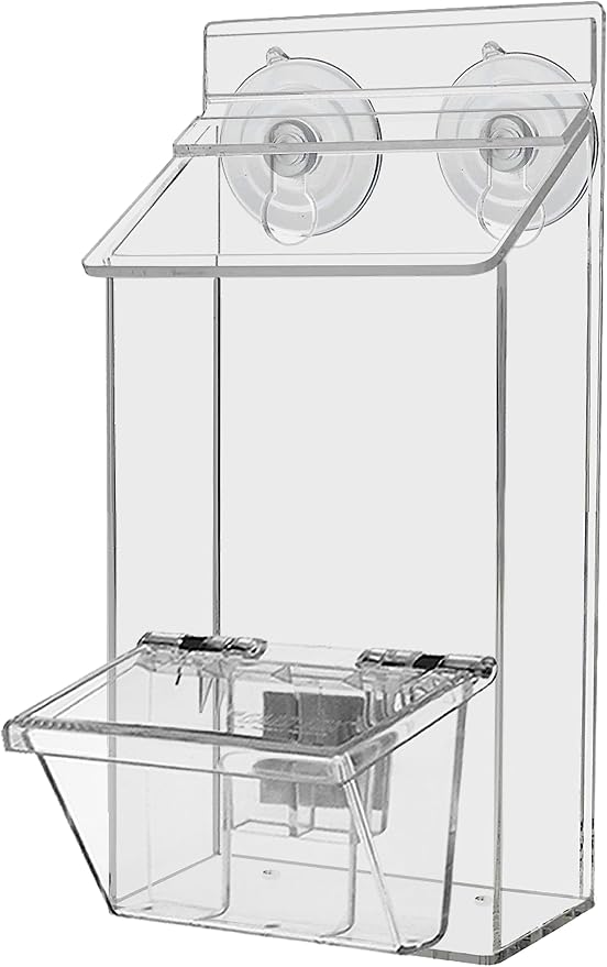 Outdoor Brochure Holder Card Box and Suction Cups and Lid Window Mount Holds 4" - Image 2